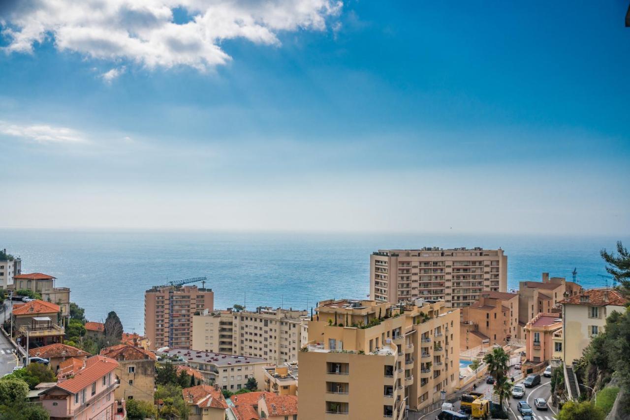 Baie De Monaco - Terrasse Vue Mer - Parking - Af 보솔레이 외부 사진